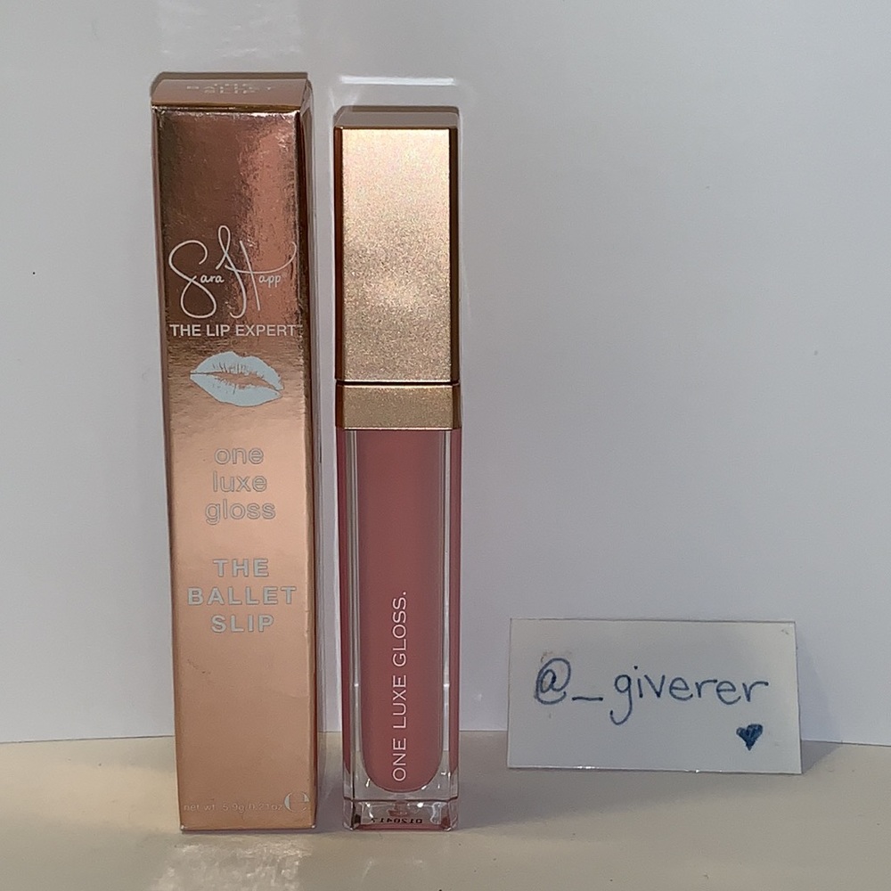 The Ballet Slip Sara Happ One Luxe Gloss